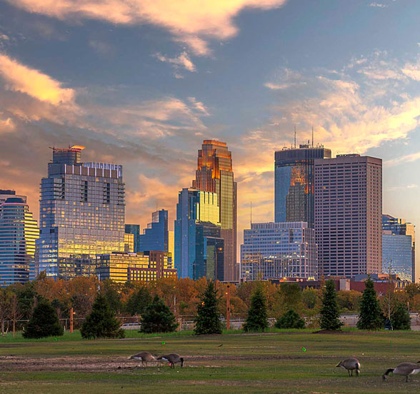 Downtown Minneapolis Skyline
