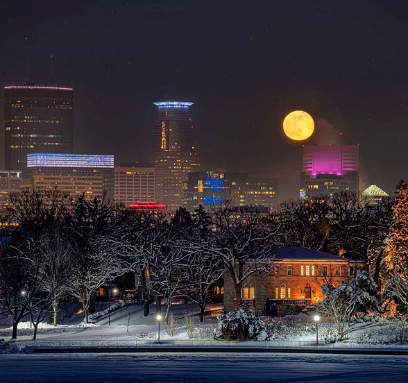 Downtown Minneapolis Skyline